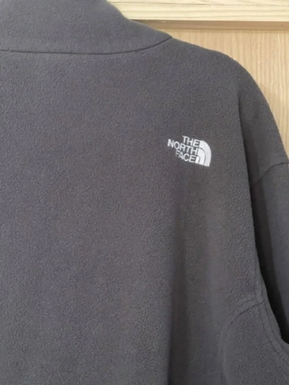 Men's North Face fleece zip up jacket sz XL